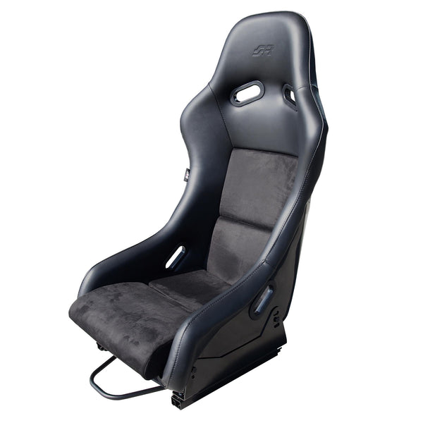 Simoni Racing Universal Ayrton SRSF/20 x1 Individual Bucket Seat Black Red Stitch Alcantara