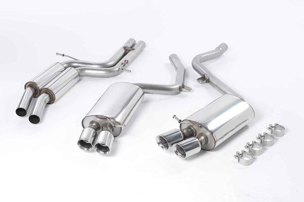Milltek Sport - Cat Back Exhaust (Multiple Options) Audi S5 B8 Coupe (Manual Only)