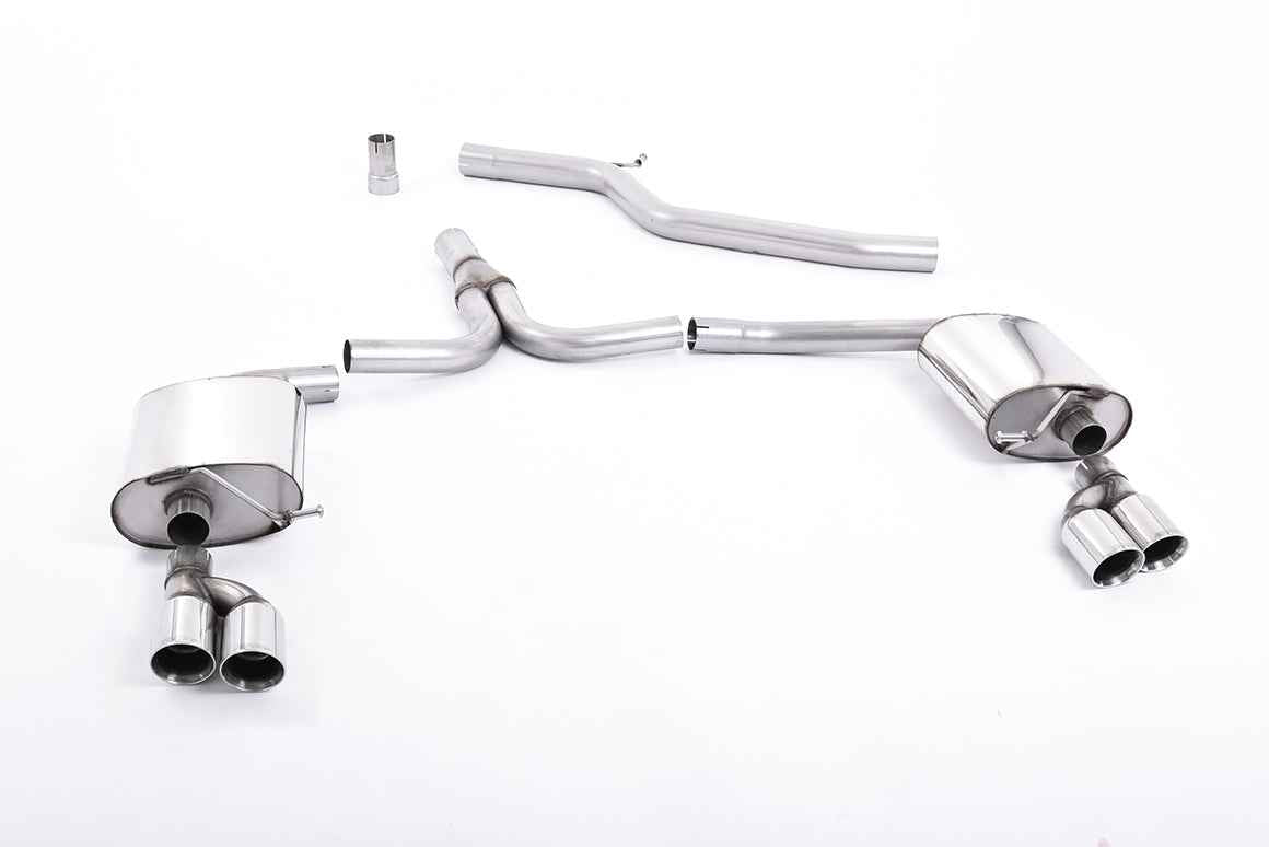 Milltek Sport - Cat Back Exhaust (Multiple Options) Audi A4 B8 & A5 B8 (8T)