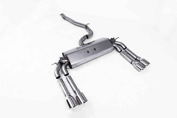 Milltek Sport - GPF Back Exhaust (Multiple Options) - Audi S3 8V / 8V2 (WITH GPF) SALOON & CABRIO