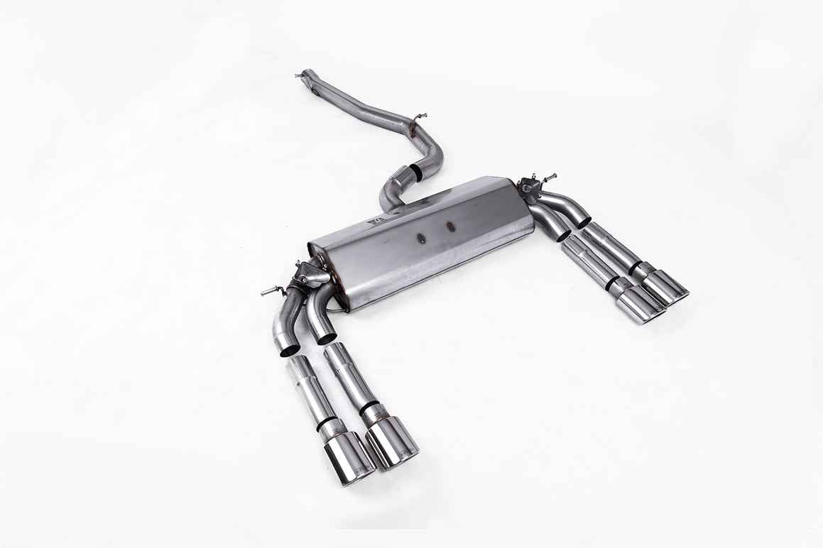 Milltek Sport - GPF Back Exhaust (Multiple Options) - Audi S3 8V / 8V2 (WITH GPF) SALOON & CABRIO