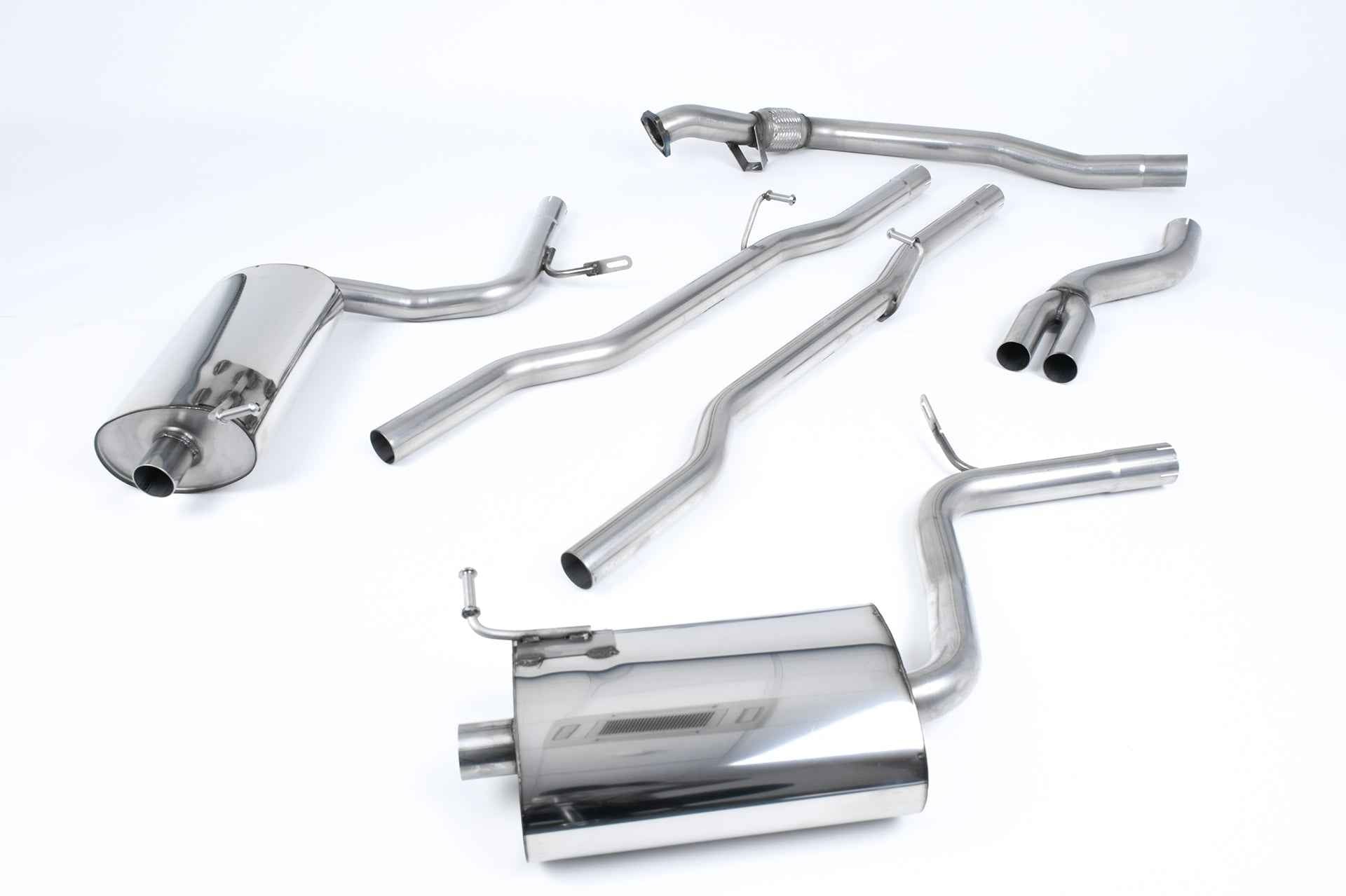 Milltek Sport - Cat Back Exhaust (Multiple Options) - Audi A4 B6 Quattro 1.8T (saloon / avant 5 speed)