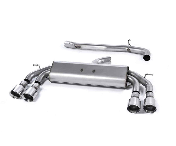 Milltek Sport Audi S3 8V 3DR Non-Valved Race Cat-Back Exhaust