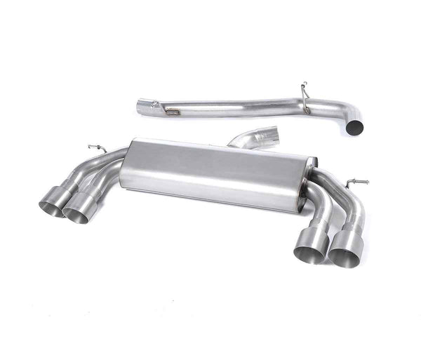 Milltek Sport Audi S3 8V 3DR Non-Valved Race Cat-Back Exhaust