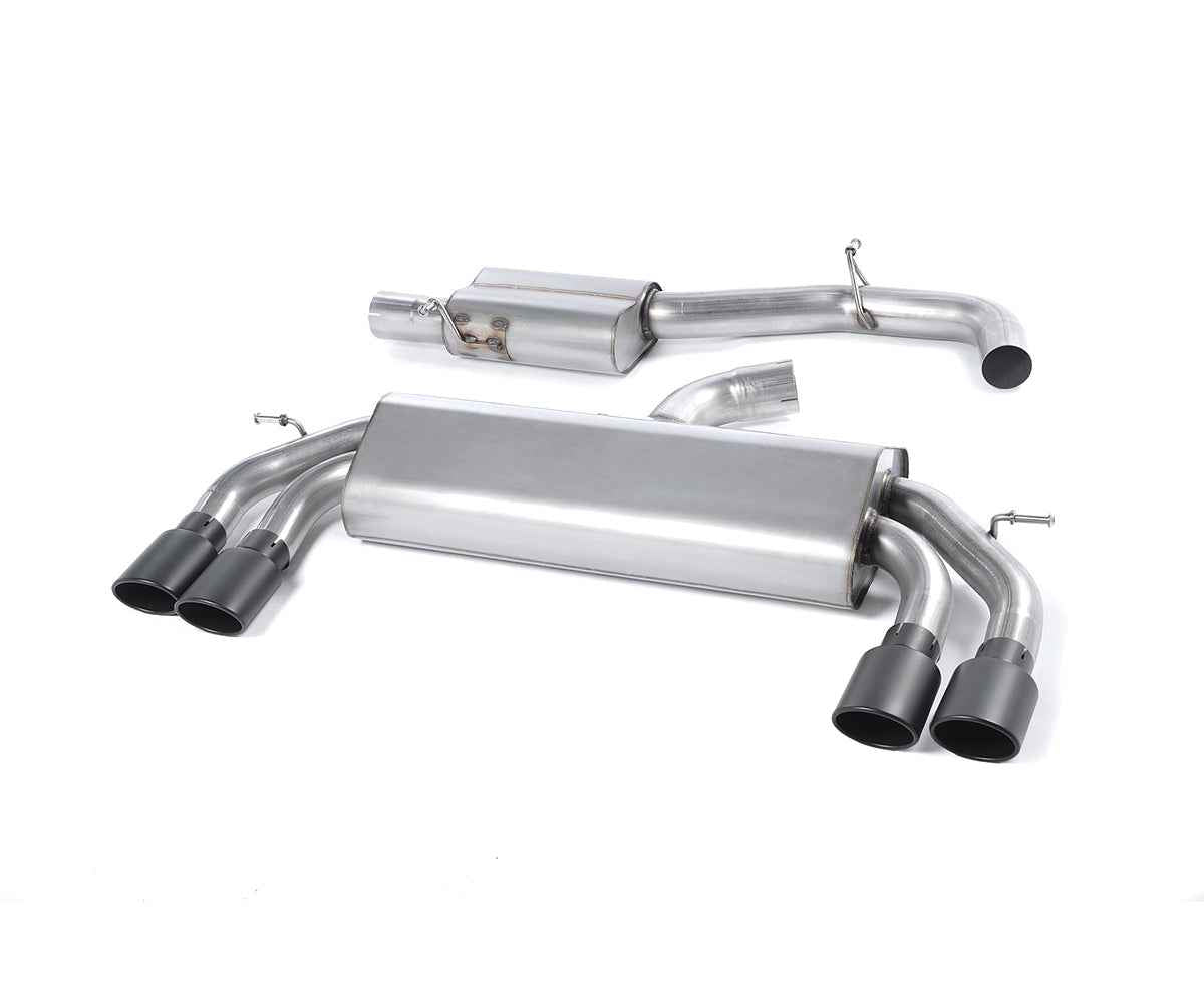 Milltek Sport Audi S3 8V 3DR Non-Valved Race Cat-Back Exhaust
