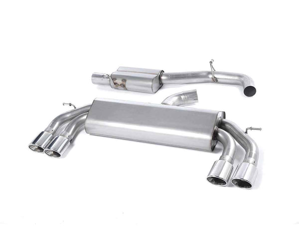 Milltek Sport Audi S3 8V 3DR Non-Valved Race Cat-Back Exhaust