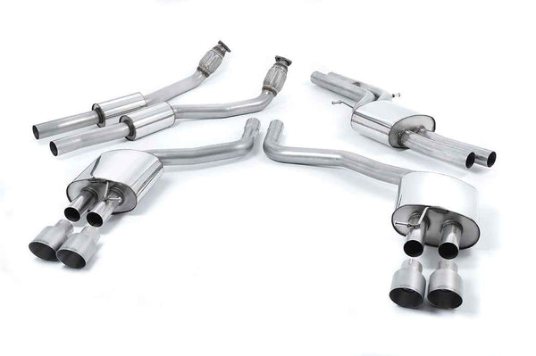 Milltek Sport - Cat Back Exhaust (Multiple Options) - Audi S6 C7 & S7 C7 Sportback