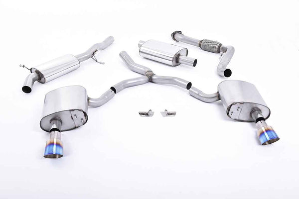 Milltek Sport - Cat Back Exhaust (Multiple Options) Audi A4 B9 2.0TFSI