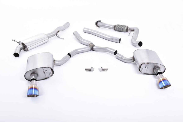 Milltek Sport - Cat Back Exhaust (Multiple Options) Audi A4 B9 2.0TFSI