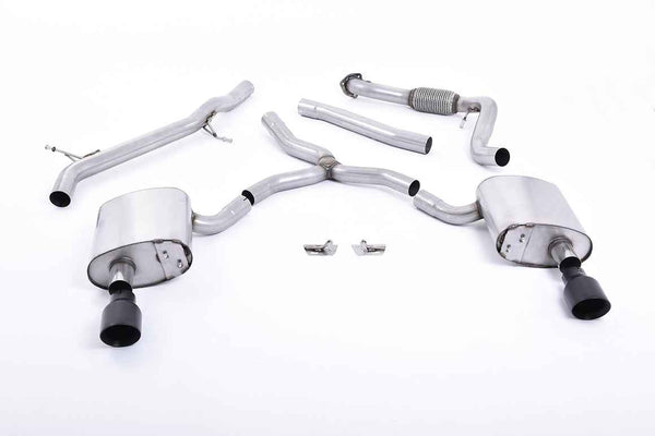 Milltek Sport - Cat Back Exhaust (Multiple Options) Audi A4 B9 2.0TFSI