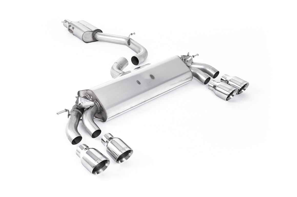 Milltek Sport - GPF Back Exhaust (Multiple Options) - Audi S3 8V / 8V2 (WITH GPF) 3 DOOR MODEL
