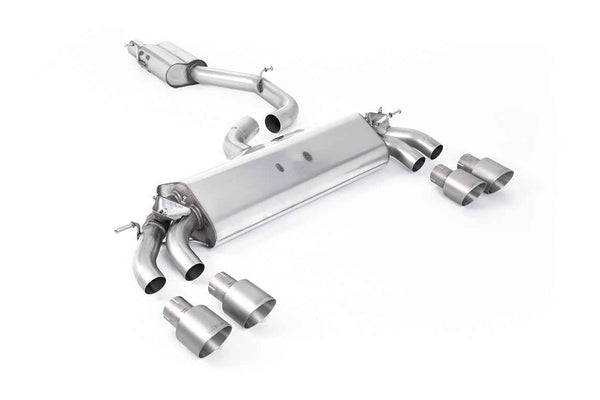 Milltek Sport - GPF Back Exhaust (Multiple Options) - Audi S3 8V / 8V2 (WITH GPF) 3 DOOR MODEL