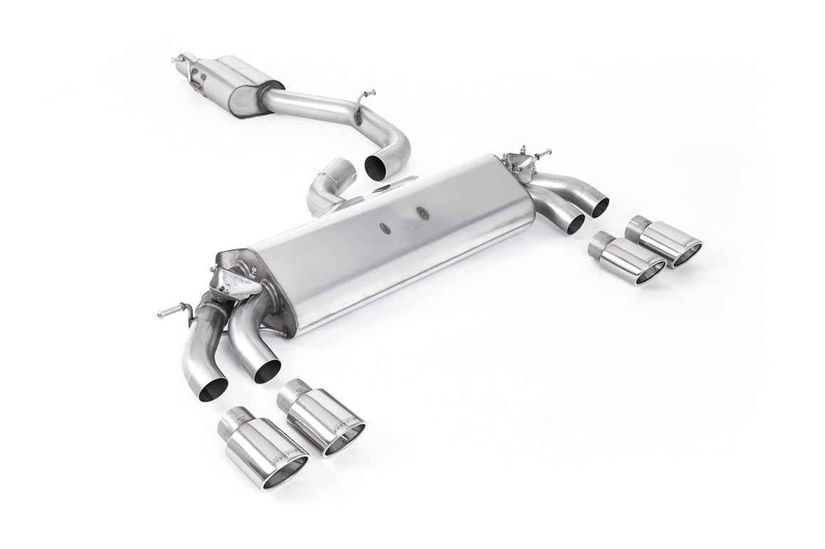 Milltek Sport - GPF Back Exhaust (Multiple Options) - Audi S3 8V / 8V2 (WITH GPF) 3 DOOR MODEL