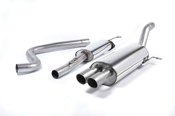 Milltek Ford Fiesta Mk7 ST 1.6L EcoBoost (182PS & 200PS) (13-19) Cat-Back Exhaust – Resonated- Burnt Titanium Tips – SSXFD197