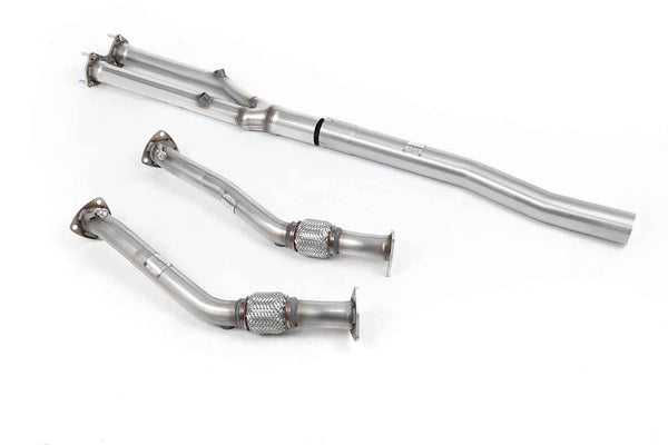 Milltek Sport - Downpipe with Decat & Sports Cat - VW Golf MK5 R32 V6