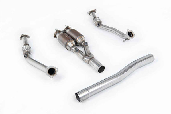 Milltek Sport - Downpipe with Decat & Sports Cat - VW Golf MK5 R32 V6