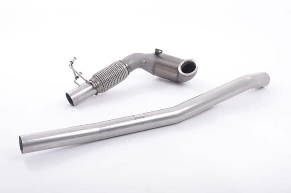 Milltek VW Golf MK7/7.5 R (inc. Estate), S3 8V (13-17) Cast Downpipe with 200 Cell Race Cat (Fits Milltek Cat-back Only)