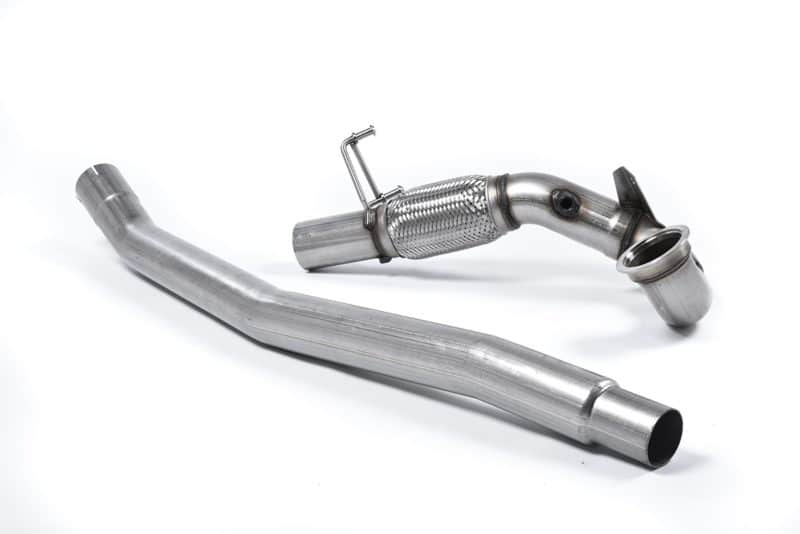 Milltek Seat Leon Cupra (14-17) & VW Golf MK7 GTI (13-17) Large-bore Downpipe and De-cat