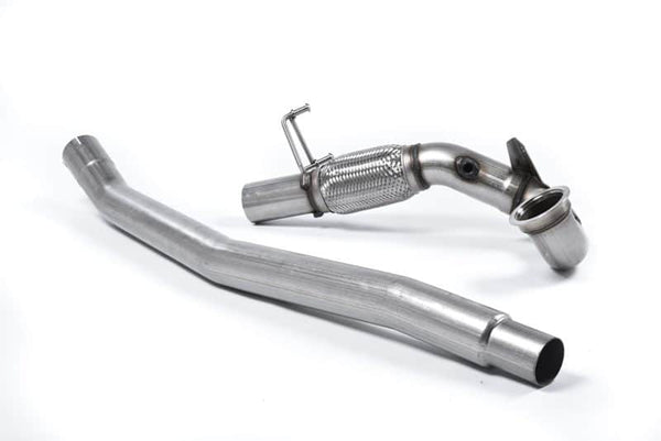 Milltek Seat Leon Cupra (14-17) & VW Golf MK7 GTI (13-17) Large-bore Downpipe and De-cat