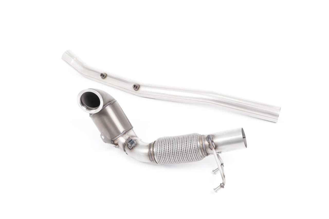 Milltek GPF Delete Downpipe Options - Audi S3 8V / MK7.5 Golf R