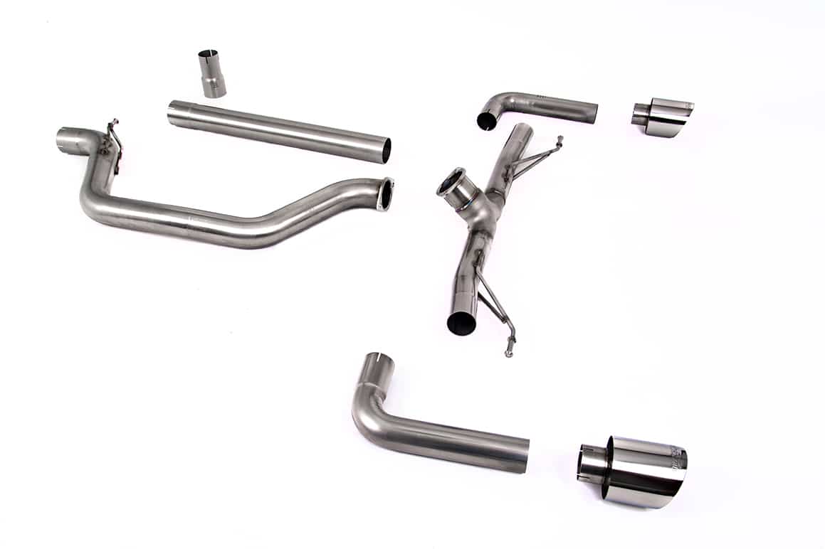 Milltek Sport VW Golf Mk8 GTI and Clubsport GPF-Back Exhaust