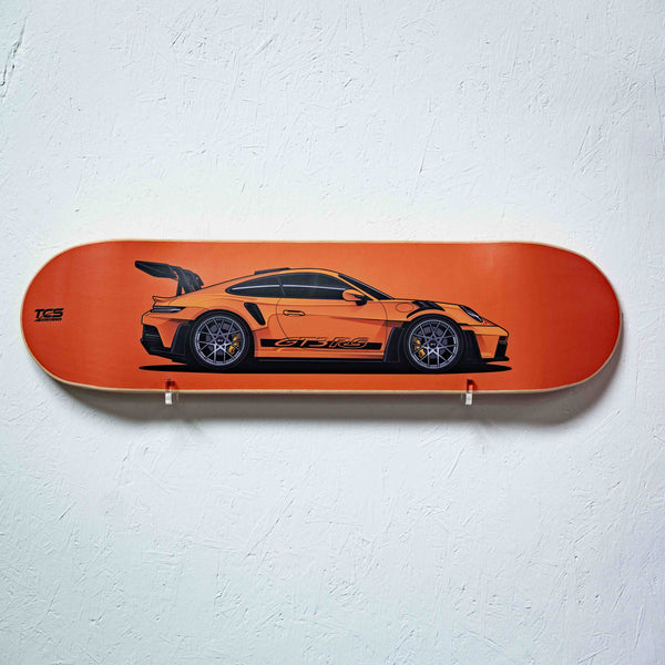 Porsche 911 GT3 RS Skate Deck Wall Art
