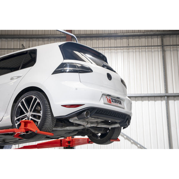 Volkswagen Golf MK7 GTD Scorpion Exhaust - Requires GTI Diffuser