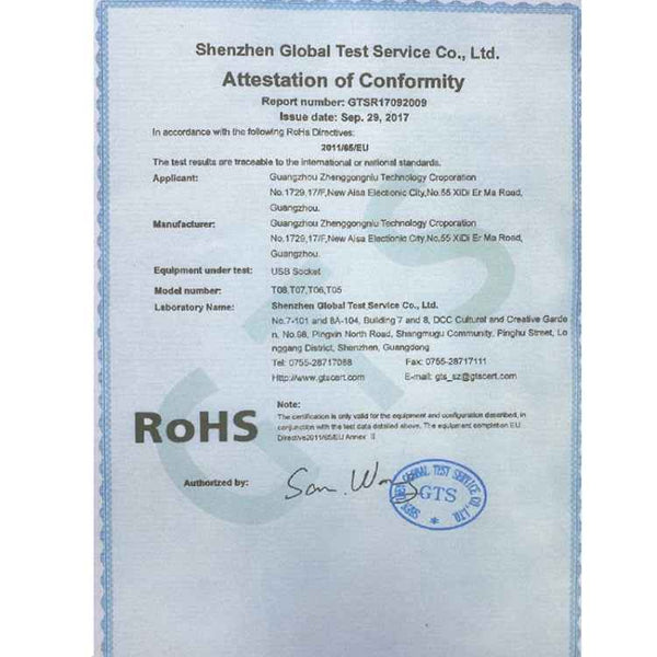 T09 3000W High Power Multi-Function Plug-in 3-Hole International Universal Jack + 6 USB Intelligent Charging US PLUG