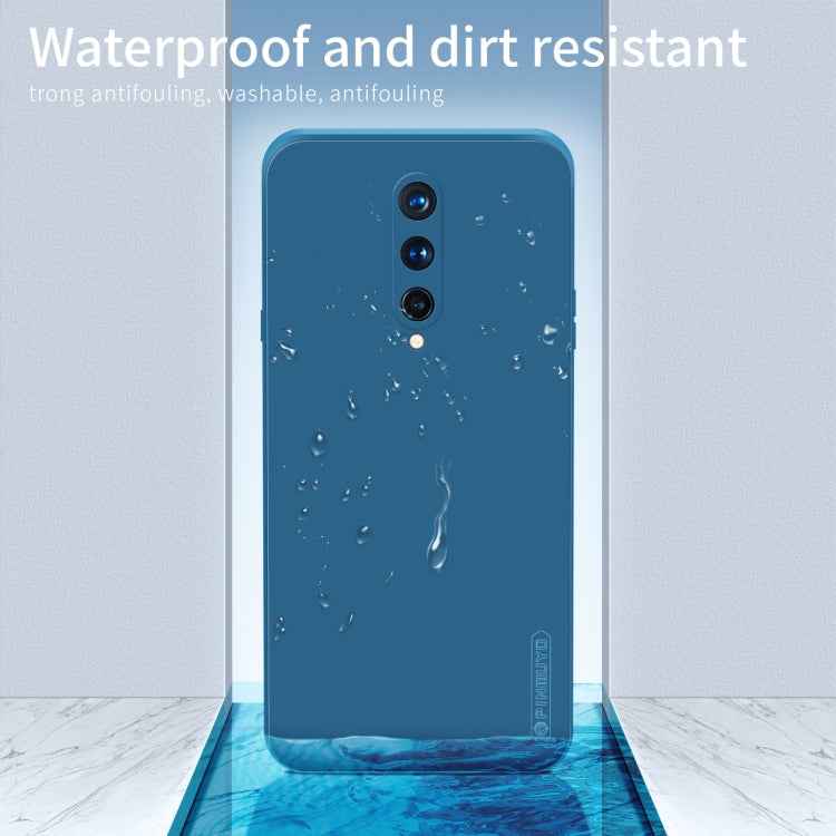 PINWUYO Touching Series Liquid Silicone TPU Shockproof Case, For OnePlus 8, For OnePlus 8 Pro, For OnePlus 8T