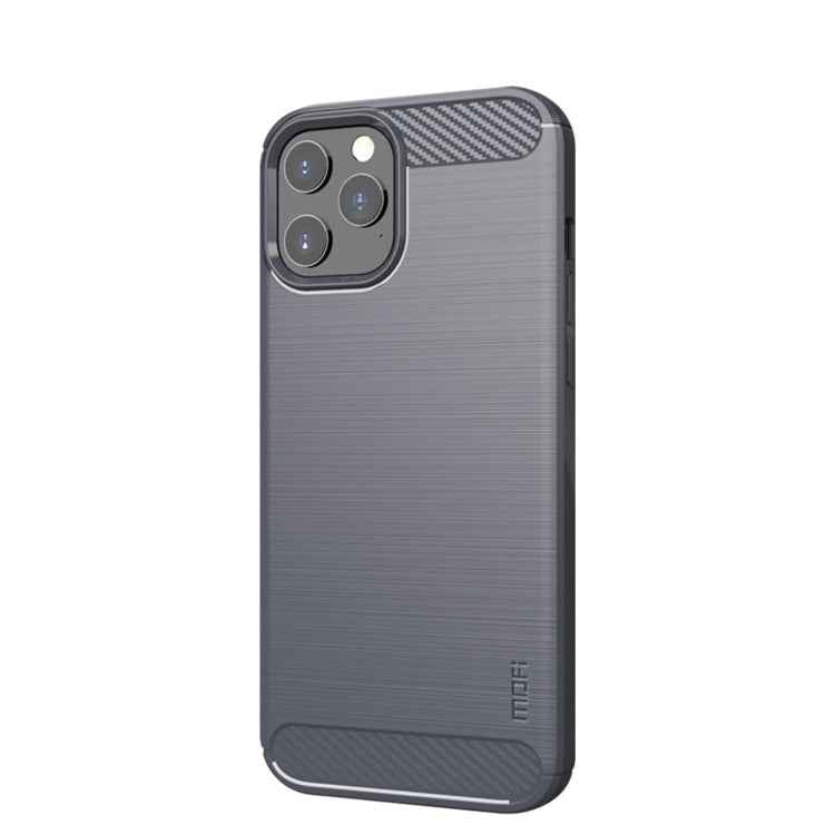 MOF Gentleness Series Brushed Texture Carbon Fiber Soft TPU Case, For iPhone 12 mini, For iPhone 12 / 12 Pro, For iPhone 12 Pro Max, For iPhone?12 / 12 Pro