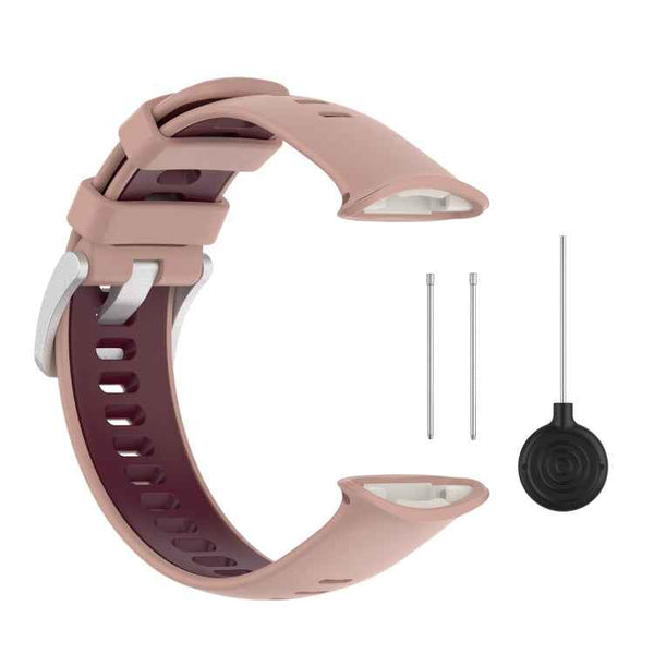 Silica Gel Mixed Color Sports Watch Strap