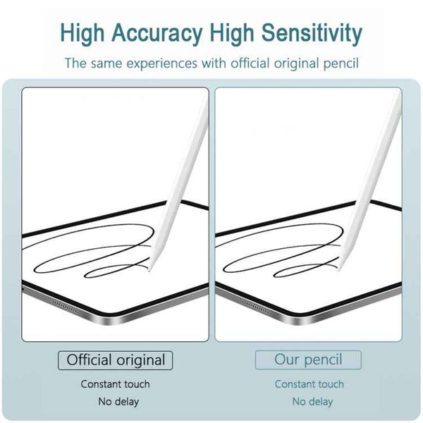 Tablet Phone Universal Capacitive Stylus For iPad Mini6/Mini5/Air3 10.5/Pro 11/Air4 10.9/ 10.2 /Pro  12.9 (White)