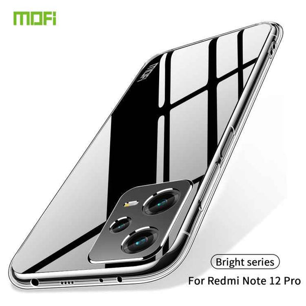 MOFI Ming Series Ultra-thin TPU Phone Case, For XiaomiRedmi Note 12 Pro 5G China, For Xiaomi Redmi Note 12 Pro+ China, For Xiaomi Redmi A1+