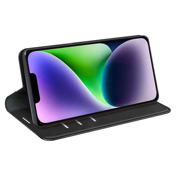 Retro-skin Magnetic Suction Leather Phone Case, For iPhone 15