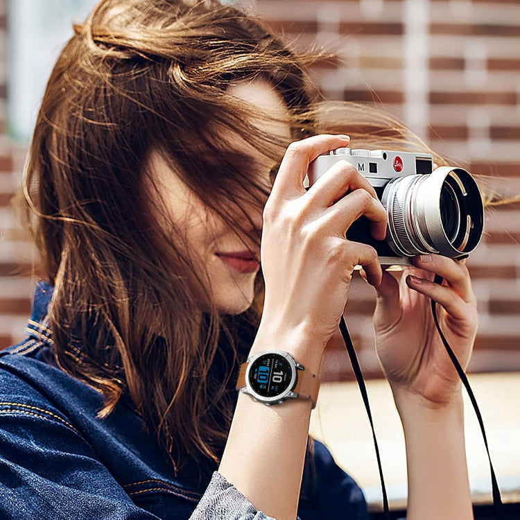 Leather Textured 22mm Watch Band