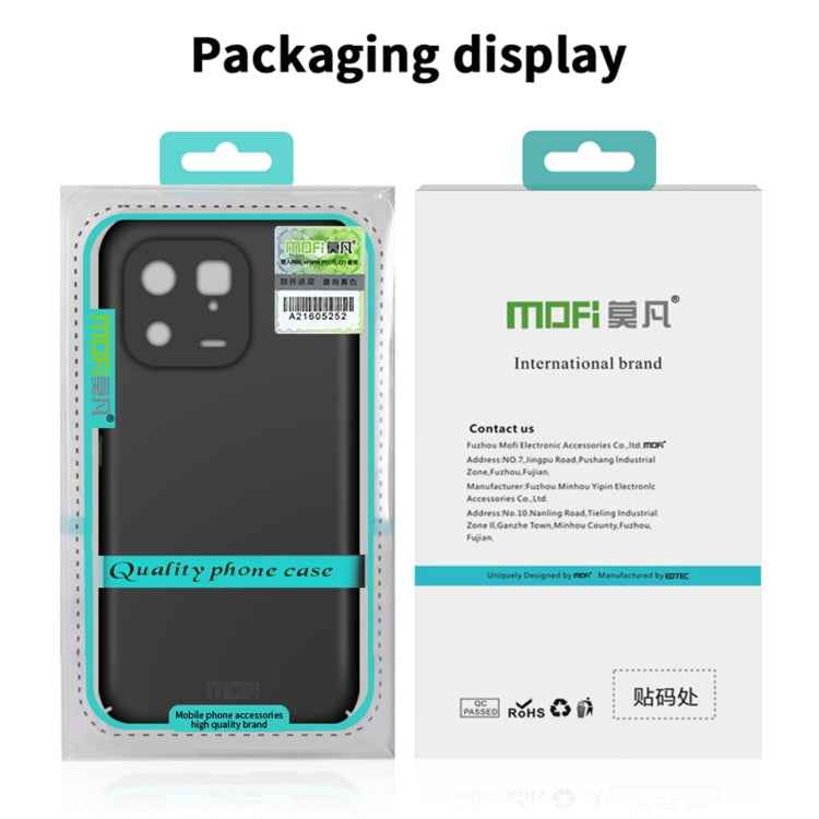 MOFI Frosted PC Ultra-thin Hard Phone Case, For iPhone 16e, For iPhone 16 Pro Max, For iPhone 16 Pro, For iPhone 16 Plus