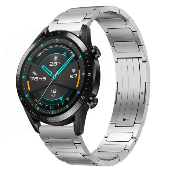 22mm I-Shaped Titanium Alloy Watch Band