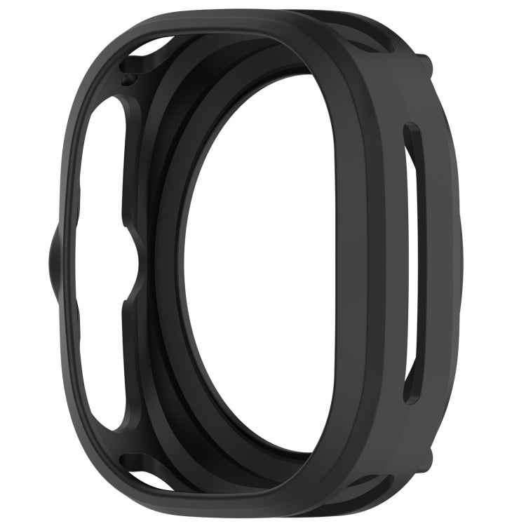 For Samsung Galaxy Watch Ultra 47mm Armored TPU Watch Protective Case(Black)