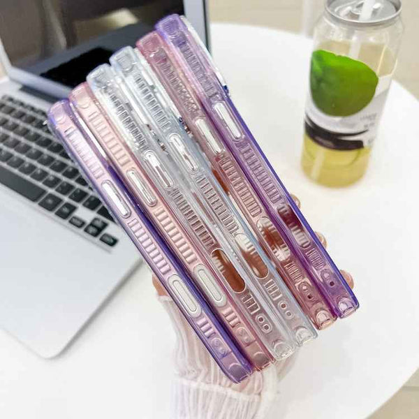 Plating Glitter Texture TPU Phone Case with Lens Film, For iPhone 14