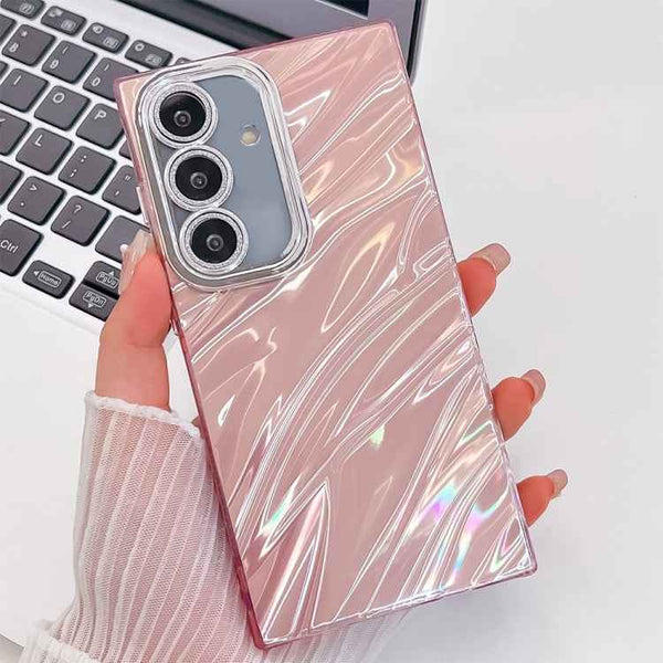 Plating Glitter Texture TPU Phone Case with Lens Film, For Samsung Galaxy A16 5G