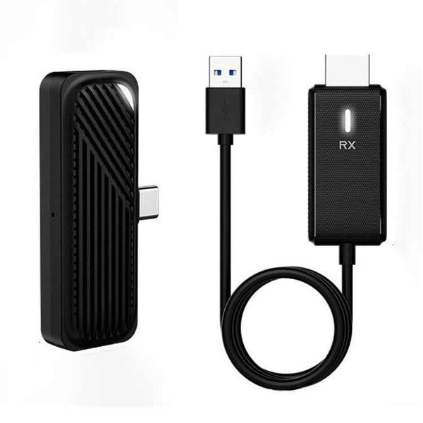 Wireless HDMI Transmitter and Receiver For iPhone15/Laptop/PC/TV/Box/Projector