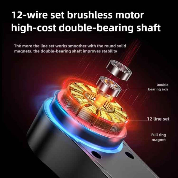 Q35 Extendable LED Selfie Stick Phone Tripod Gimbal Stabilizer with Fill Light