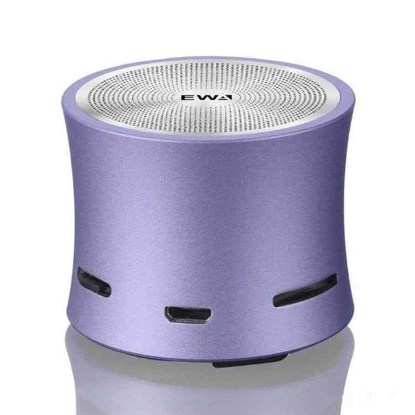 EWA A104 Bluetooth Speaker MP3 Player Portable Speaker Metallic USB Input MP3 Player Stereo Multimedia Speaker