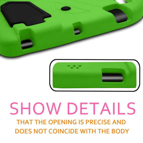 For iPad 4/3/2 Sparrow Style EVA Material Children Shockproof Casing Shell(Green)