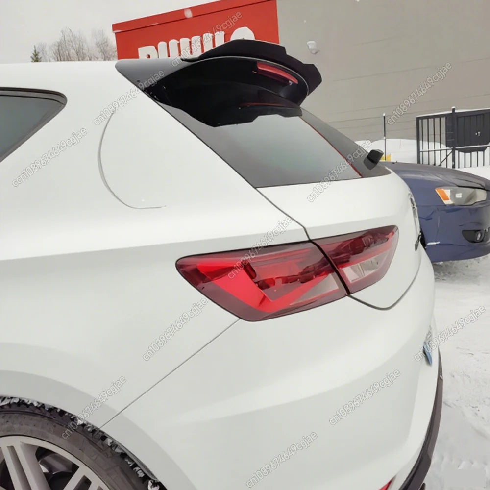 For Seat LEON 1P 5F MK3 For ST Cupra TGI / FR Hatchback 2013-2025 Car Tail Wings Fixed Wind Spoiler Rear Wing Bodykits Tuning