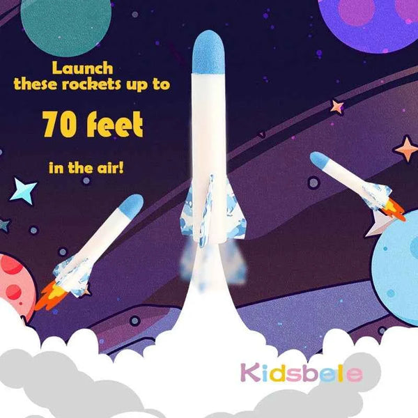 Kid Air Rocket Foot Pump Launcher for Kids Jump Higher