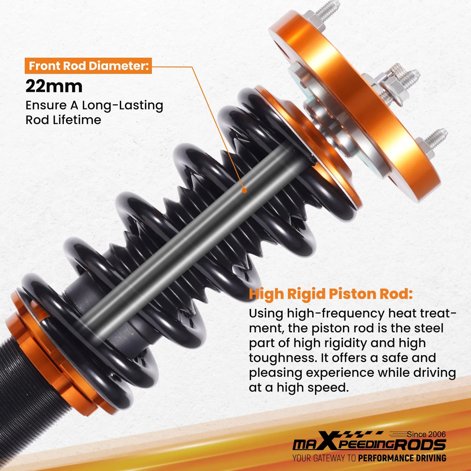 Coilovers Suspension 24 Way Damper Shocks For BMW E46 320i 325i 330i 1998-2005 Lowering Suspension Shock Absorber Kit