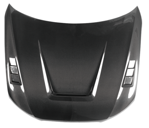 Audi A4/S4/RS4 B8.5 LY Style Genuine Carbon Fibre Bonnet - (2013-2016) - DAS