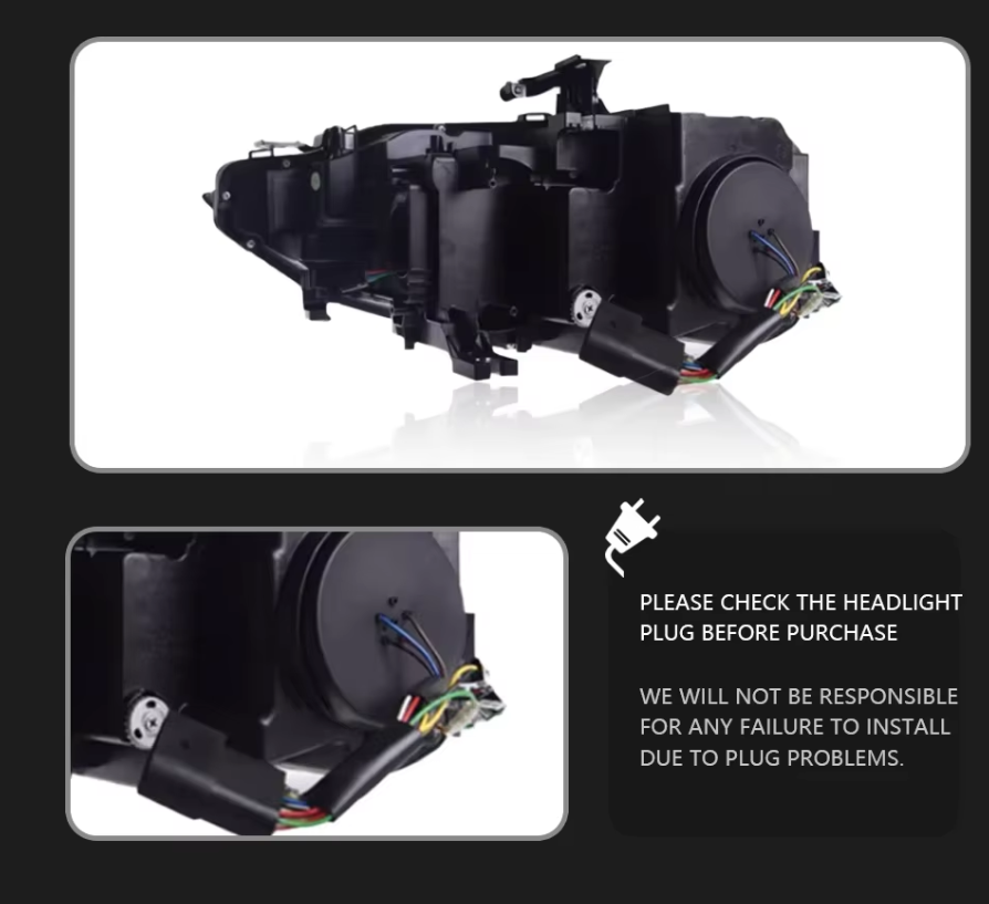 TYPY LED DRL Lightbar Projector Headlights Audi A5 2013-2016 Dynamic LHD