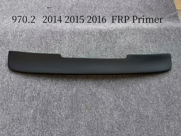 For Porsche Panamera 970 970.1 970.2 2010-2016 Real Carbon Fiber Roof Spoiler High Quality Rear Wing Trunk Top Lip Splitter